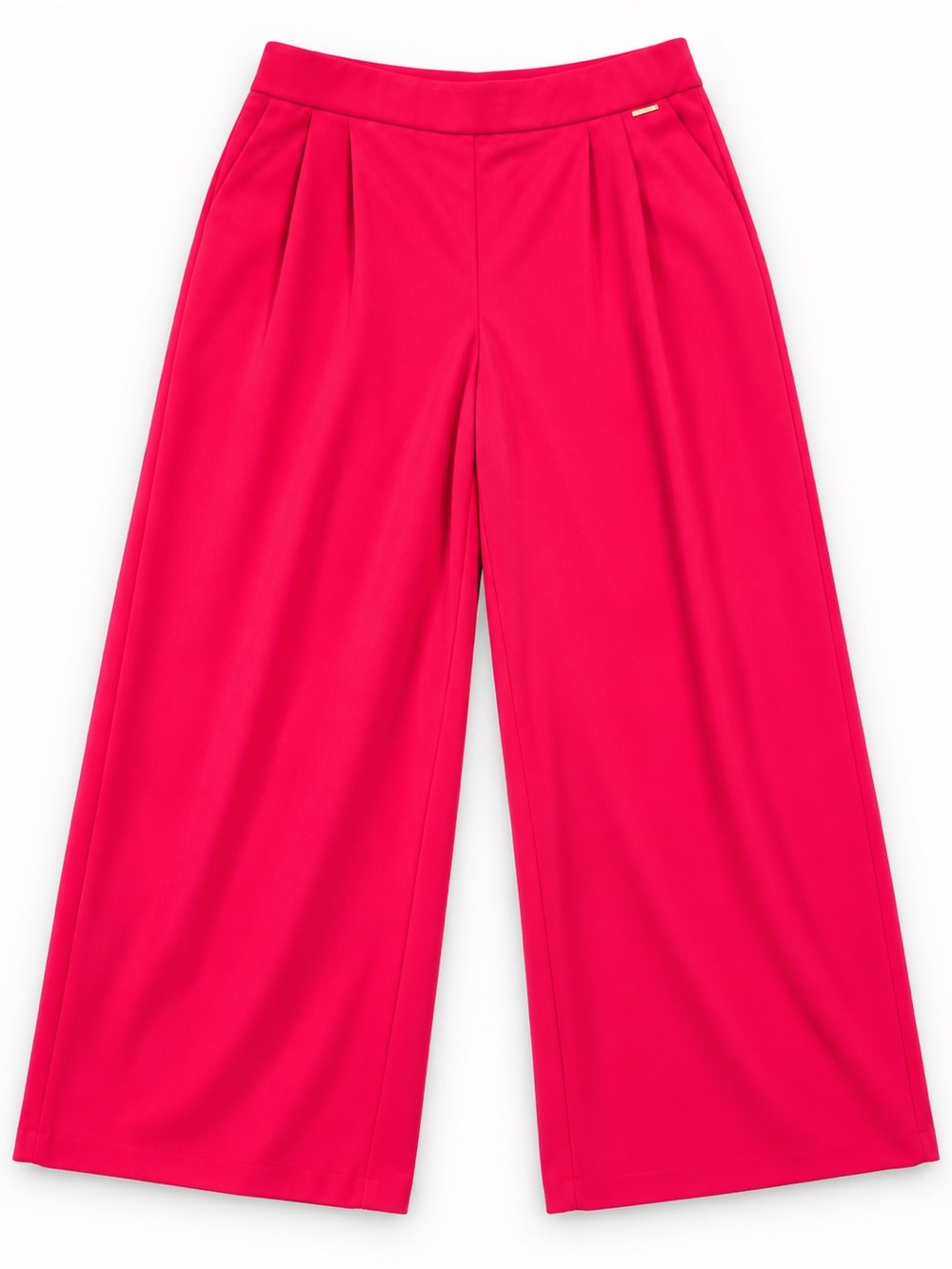Anne Klein Fuchsia Wide Leg High Rise Trousers Size L